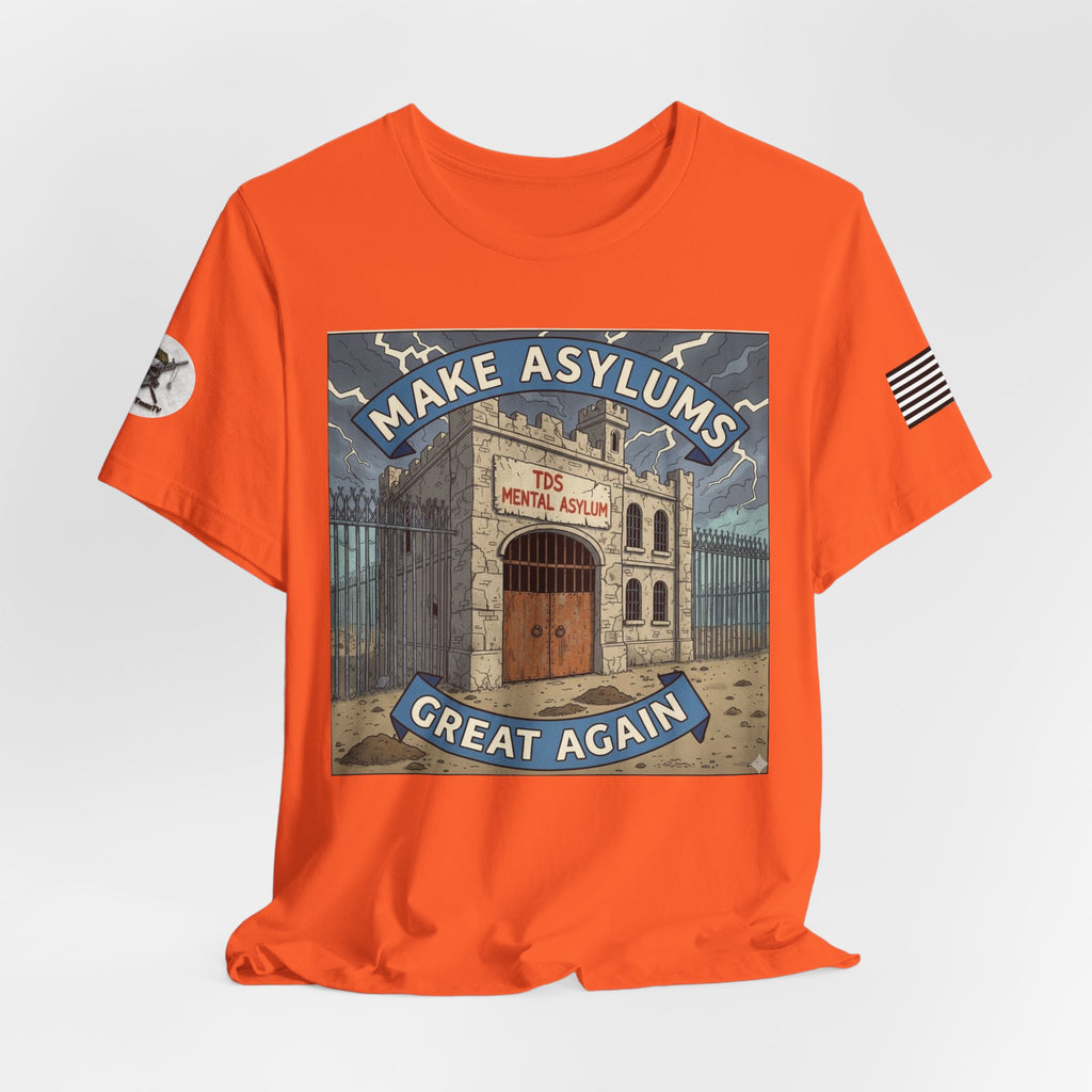 Make Asylums Great Again T-Shirt — Satire Tee