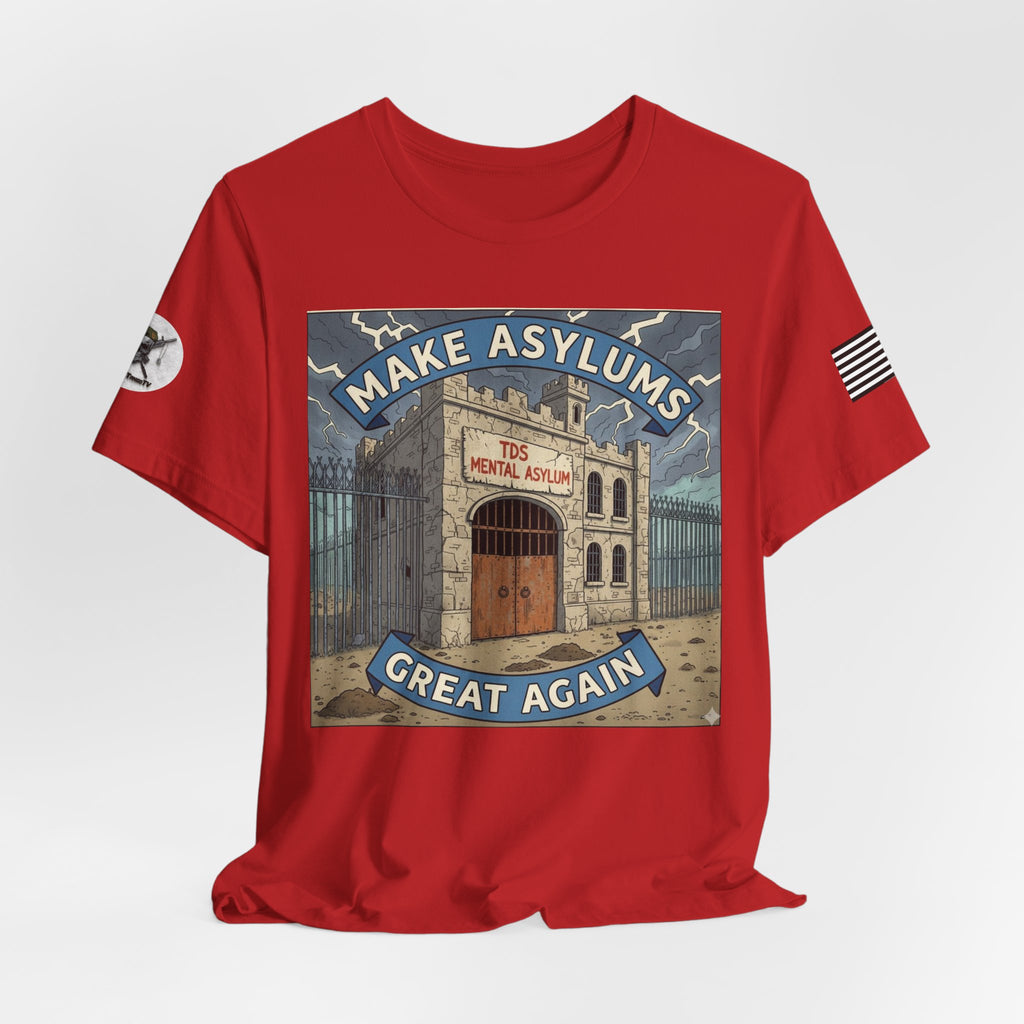 Make Asylums Great Again T-Shirt — Satire Tee