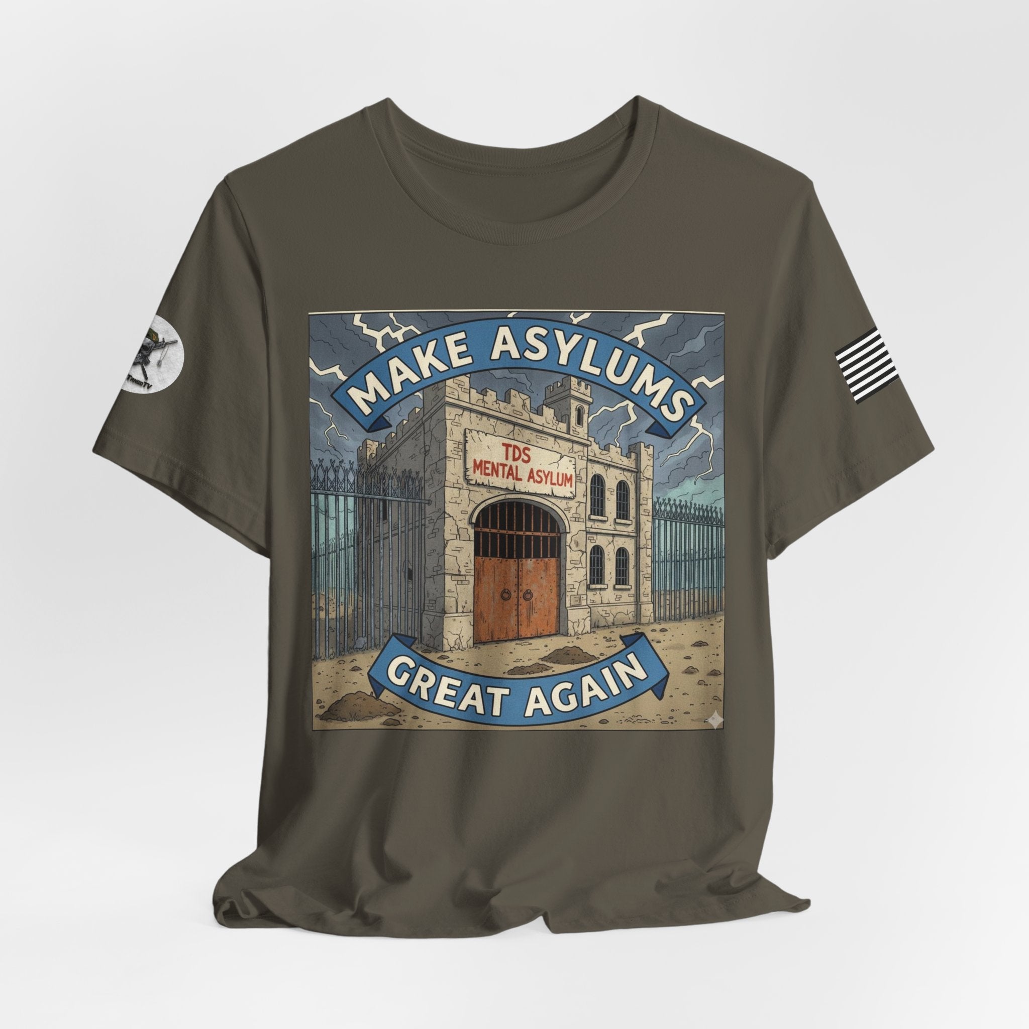 Make Asylums Great Again T-Shirt — Satire Tee