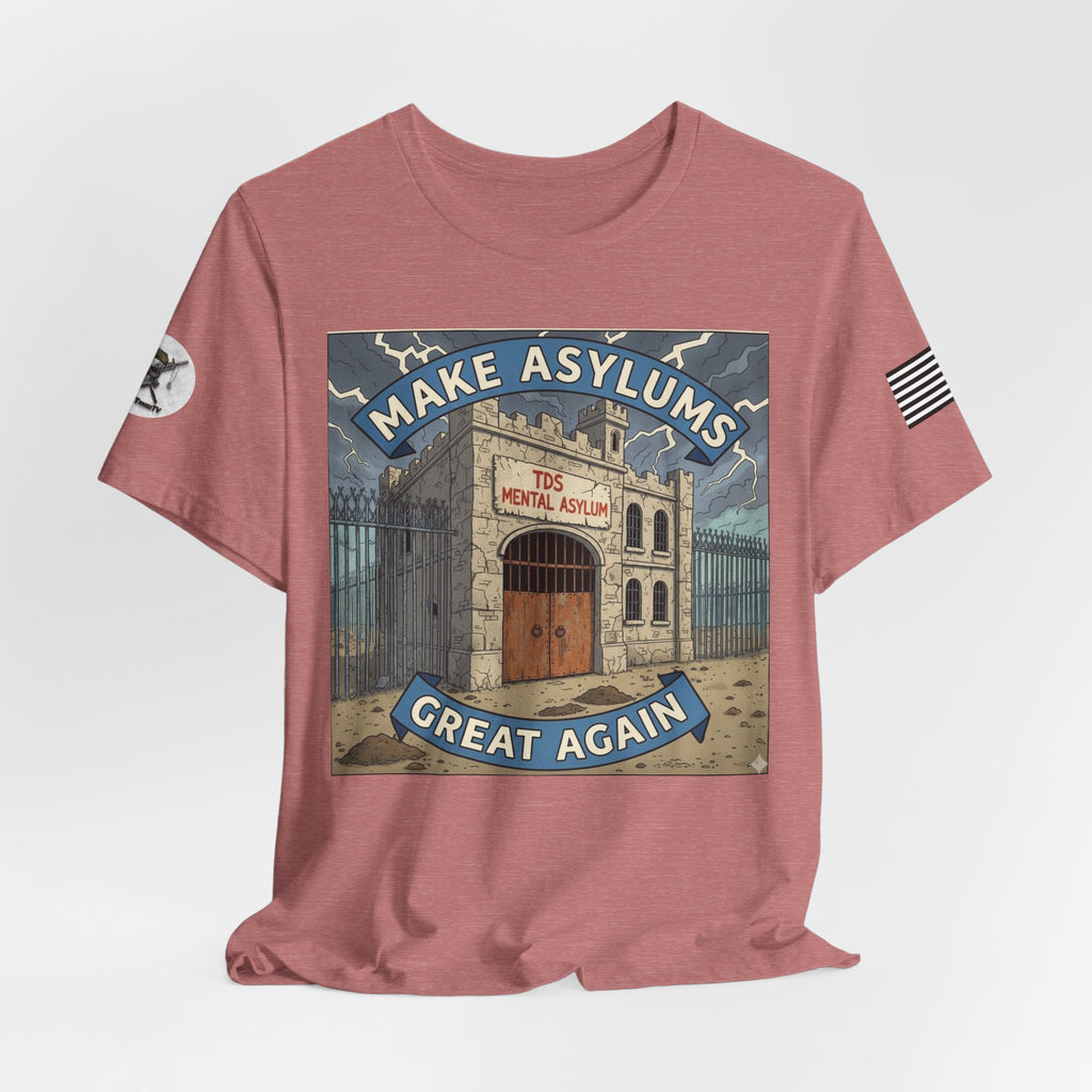 Make Asylums Great Again T-Shirt — Satire Tee