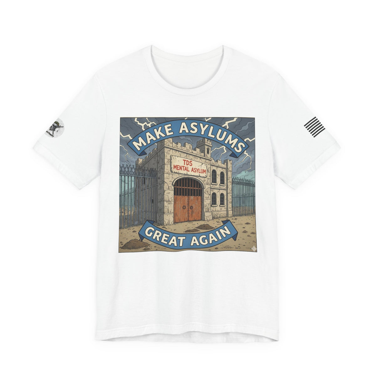 Make Asylums Great Again T-Shirt — Satire Tee