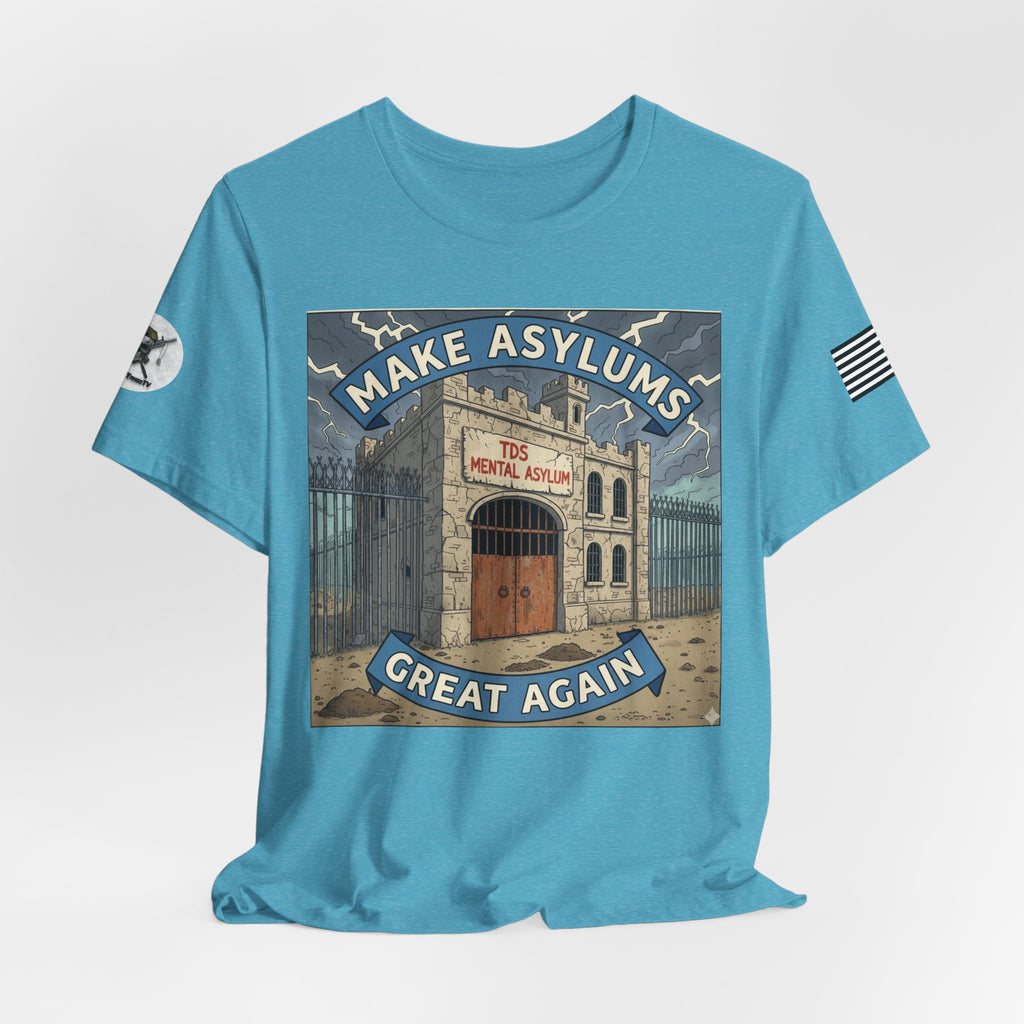 Make Asylums Great Again T-Shirt — Satire Tee