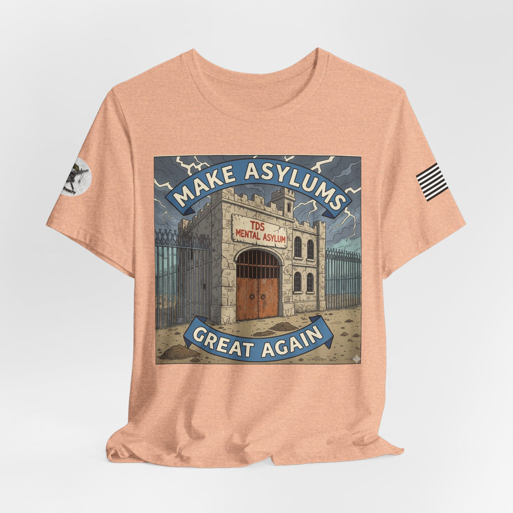 Make Asylums Great Again T-Shirt — Satire Tee