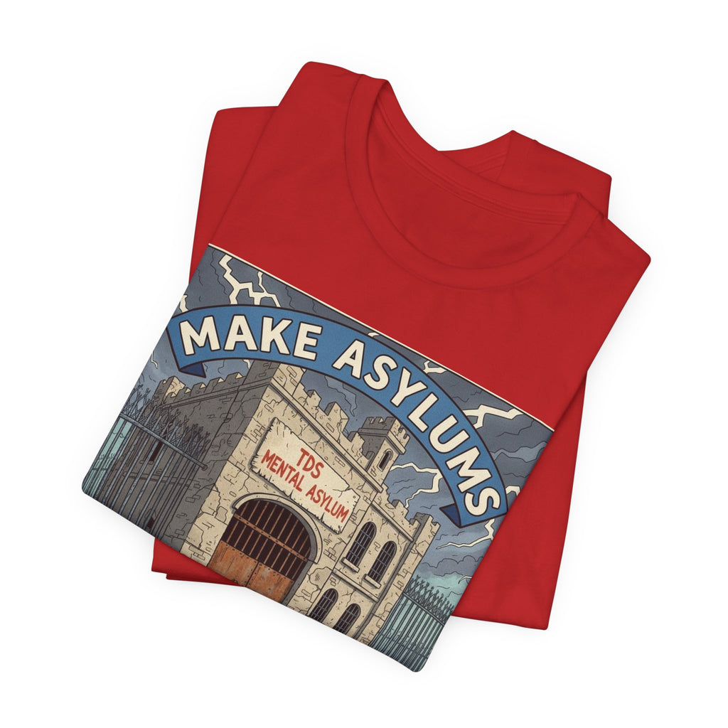 Make Asylums Great Again T-Shirt — Satire Tee