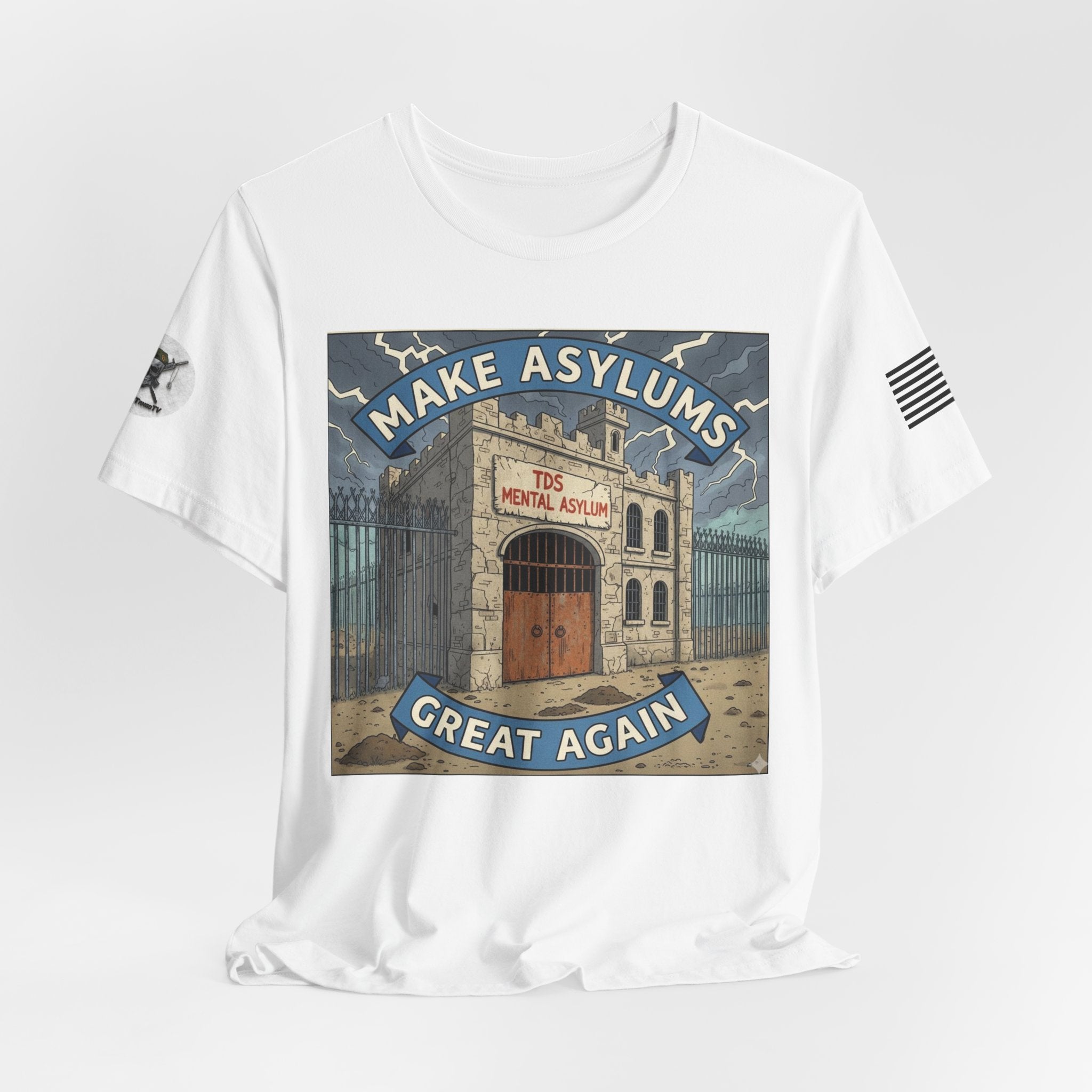 Make Asylums Great Again T-Shirt — Satire Tee