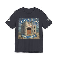 Make Asylums Great Again T-Shirt — Satire Tee
