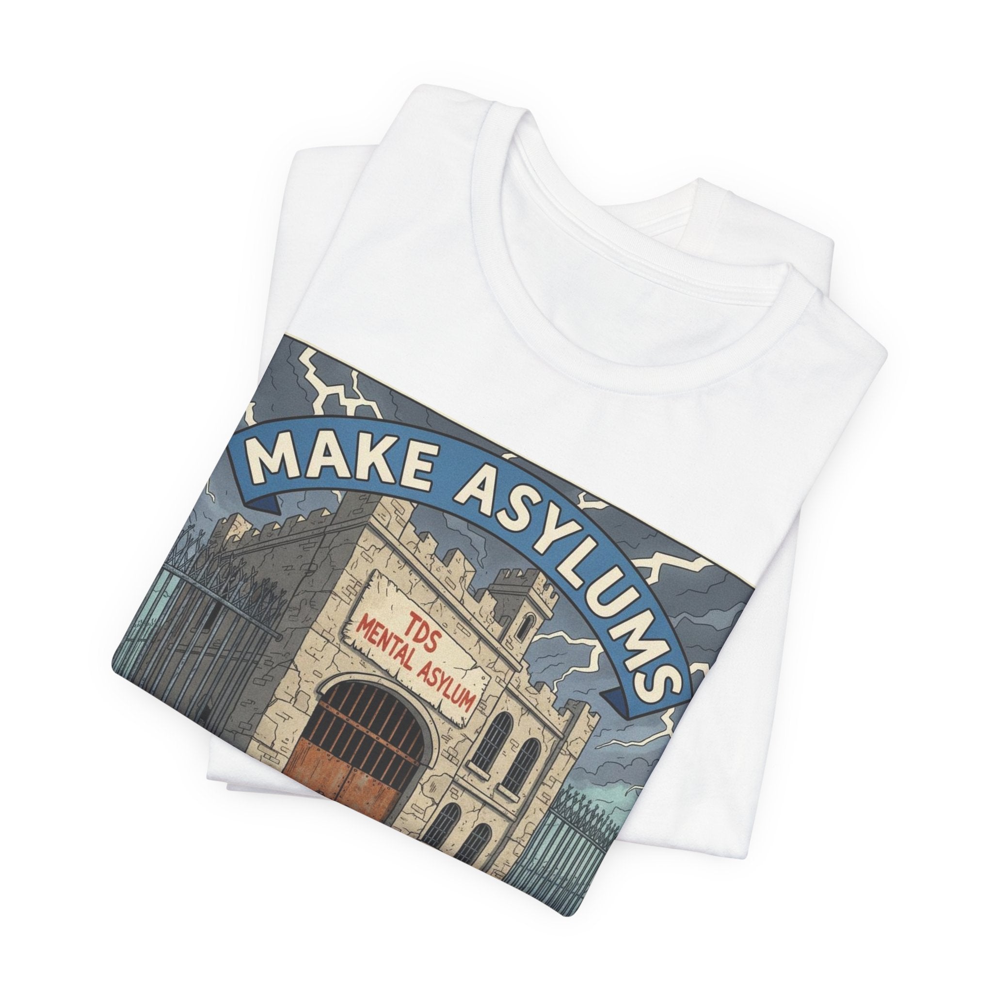 Make Asylums Great Again T-Shirt — Satire Tee